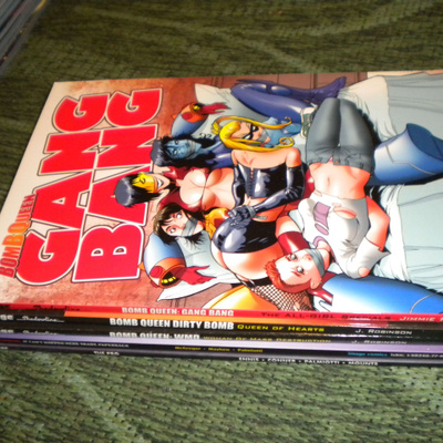 sarjakuva - Bomb Queen + 2 (image comics) engl.kielinen