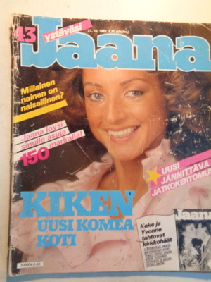 Jaana lehti Nro 43/1982 (16.5)