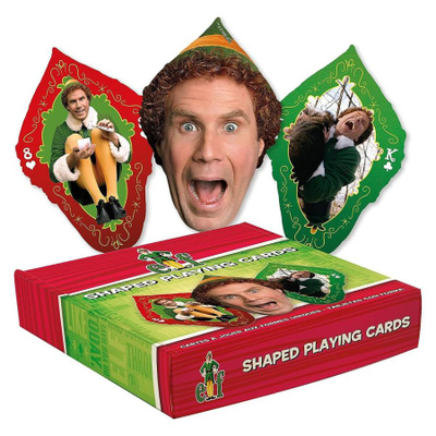 ELF SHAPED PLAYING CARDS	(90)	pelikortit
