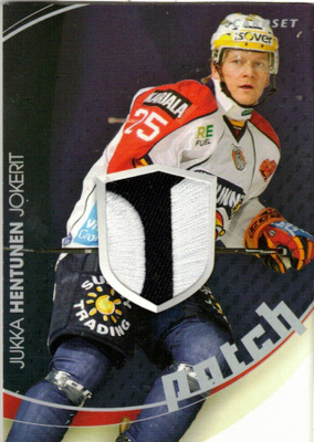 2011-12 Cardset JUKKA HENTUNEN Jokerit Patch