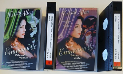 VHS Uusi Emmanuelle 4 elokuvaa