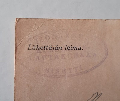 Vapaakirje; Perunoiden luovutuskäsky,8.5.1942