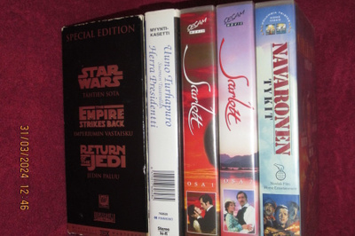 STAR WARS  / Navaronen tykit  /  Scarlett 1.ja 2.   (VHS)