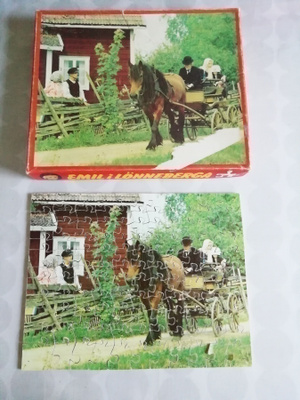 Vintage Eemeli Emil i Lönneberga palapeli 125 palaa