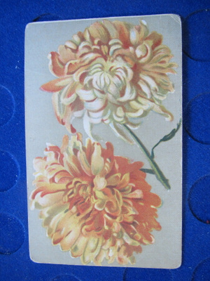 Kukkakortti.1920-luku