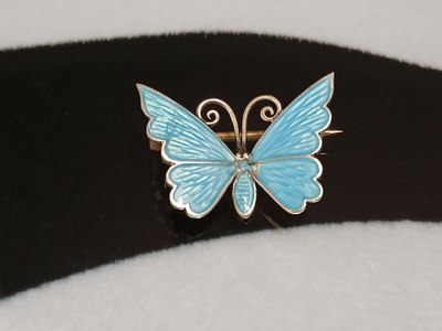 Design David-Andersen perhonen solki Norwegian vintage