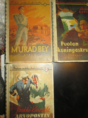 vintage Poikien seikkailukirjasto paketti 1935-1938