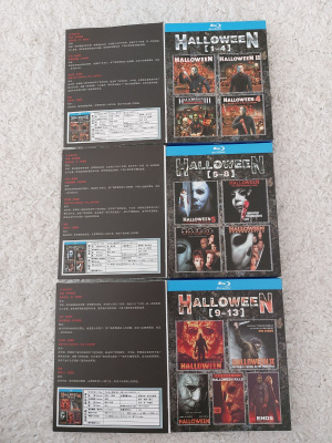 Halloween 1-13 Blu Ray