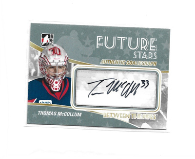 THOMAS McCOLLUM (mv) FUTURE STARS - GOALIEGRAPH #A-TMC