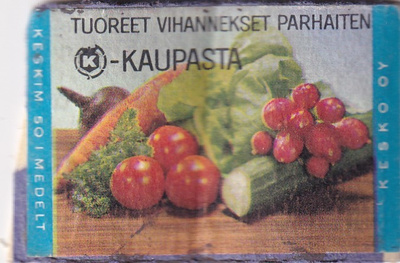 tuoreet vihannekset parhaiten K - kaupasta   5/4