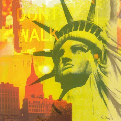 Gery Luger: New York III (neliökortti)