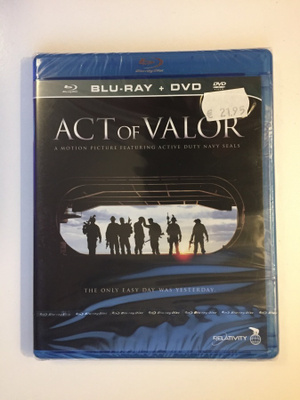 Act of Valor (Blu-ray + DVD) Roselyn Sanchez (2012) UUSI