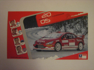 Peugeot rallikortti 17 C: Peugeot 307 WRC