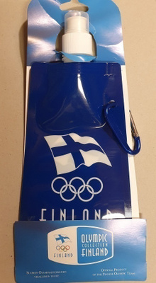 Suomen olympiajoukkueen juomapullo
