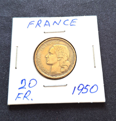 Ranska 20 Francs 1950
