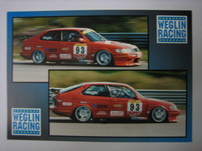 SAAB rallikortti 6:  Saab 9-3 Weglin racing / rata