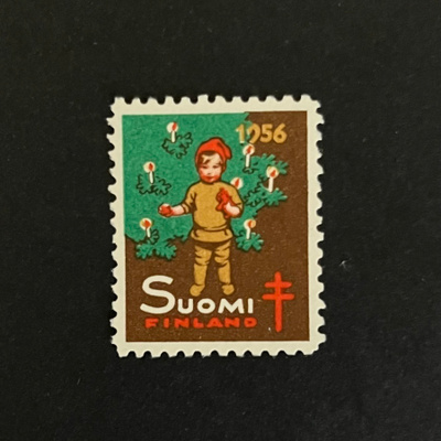 Joulumerkki 1956