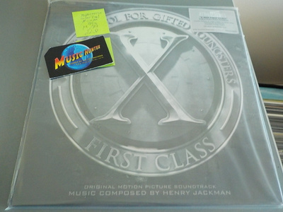 OST - X-MEN FIRST CLASS # COPY SILVER VINYLS  M/M 2LP