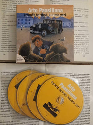 Arto Paasilinna - Kylmät hermot, kuuma veri (äänikirja, CD)