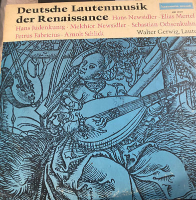 Deutsche Lautenmusik der Renaissance LP
