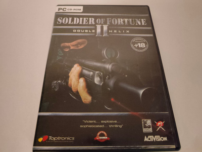 Soldier Of Fortune 2 - Double Helix- PC CD-ROM - FI-julkaisu