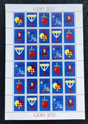 1993 Joulumerkkiarkki **