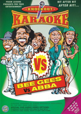 Knockout Karaoke :  Bee Gees vs Abba  -  DVD