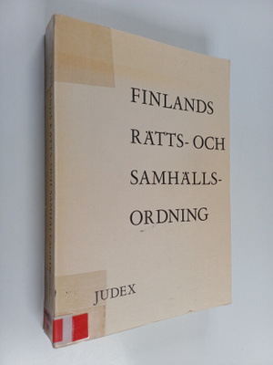 R. A. Wrede : Finlands rätts- och samhällsordning