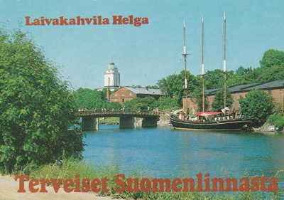 LAIVAKORTTI - LAIVAKAHVILA HELGA