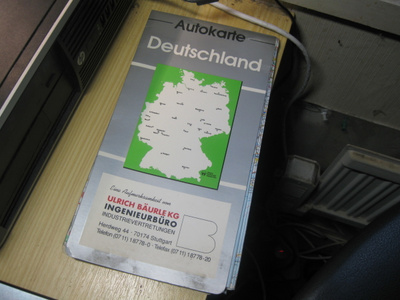 Autokarte Deutschland