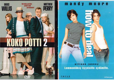 2 KPL DVD ELOKUVIA