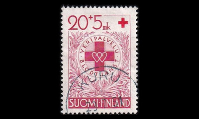 394 o Punainen Risti loisto Kuru 23.7.51 (1951)