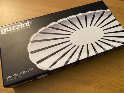 guzzini tarjoiluastia uusi