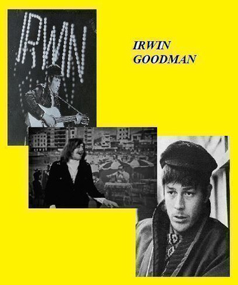 IRWIN GOODMAN valokuva 3kpl 9cm x 13cm  #9