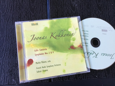 Joonas Kokkonen . Cello concerto symphonies nos. 3 & 4 CD