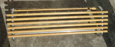 Vintage pässinsarvi 100cm naulakko