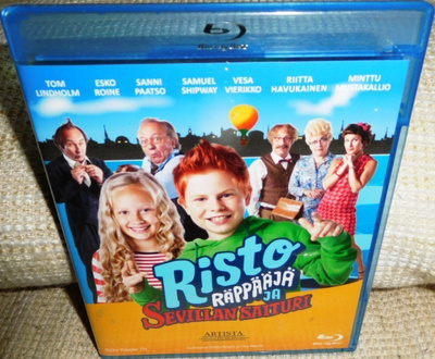 Risto Räppääjä Ja Sevillan Saituri Blu-ray