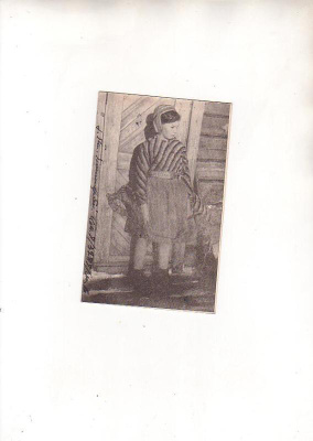 Lapintyttö, kenttäpostia 1944.