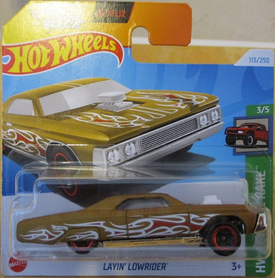Layin' Lowrider Hardtop 2 door Brown 1963 Hot Wheels 1:64