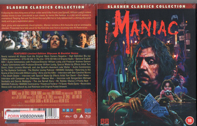 Maniac	(8 838)	UUSI	-GB-	BLU-RAY	slipcase,		joe spinell	1980