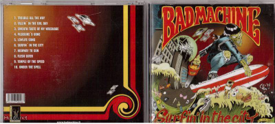 Bad Machine surfin' in the city