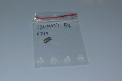Abumatic 506 vapautuspainikkeen jousi