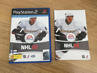 NHL 2008 (PS2) Teemu Selänne kansi