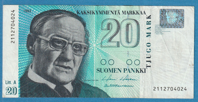 Suomi 20 markkaa 1993 2112704024