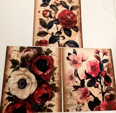 Kuviokartonki KUKAT / 3 kpl -setti / 13 x 15 cm