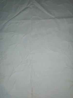 Luonnonvaalea sisustuskangas 126x225cm