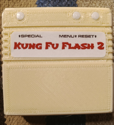 UUSI Kung Fu Flash 2 Commodore C64/C128 + SD muistikortti
