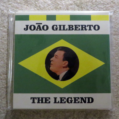 JOAO GILBERTO: The Legend 2CD + vihkonen  (Bossa Nova)