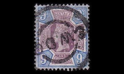 Iso-Britannia 95 o Victoria 9 P (1887)