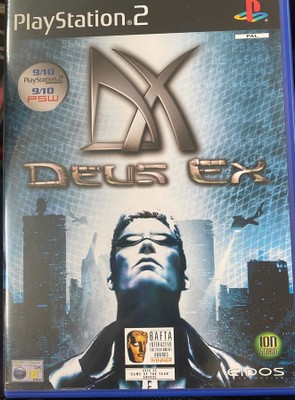 Deus Ex PS2 KUIN UUSI